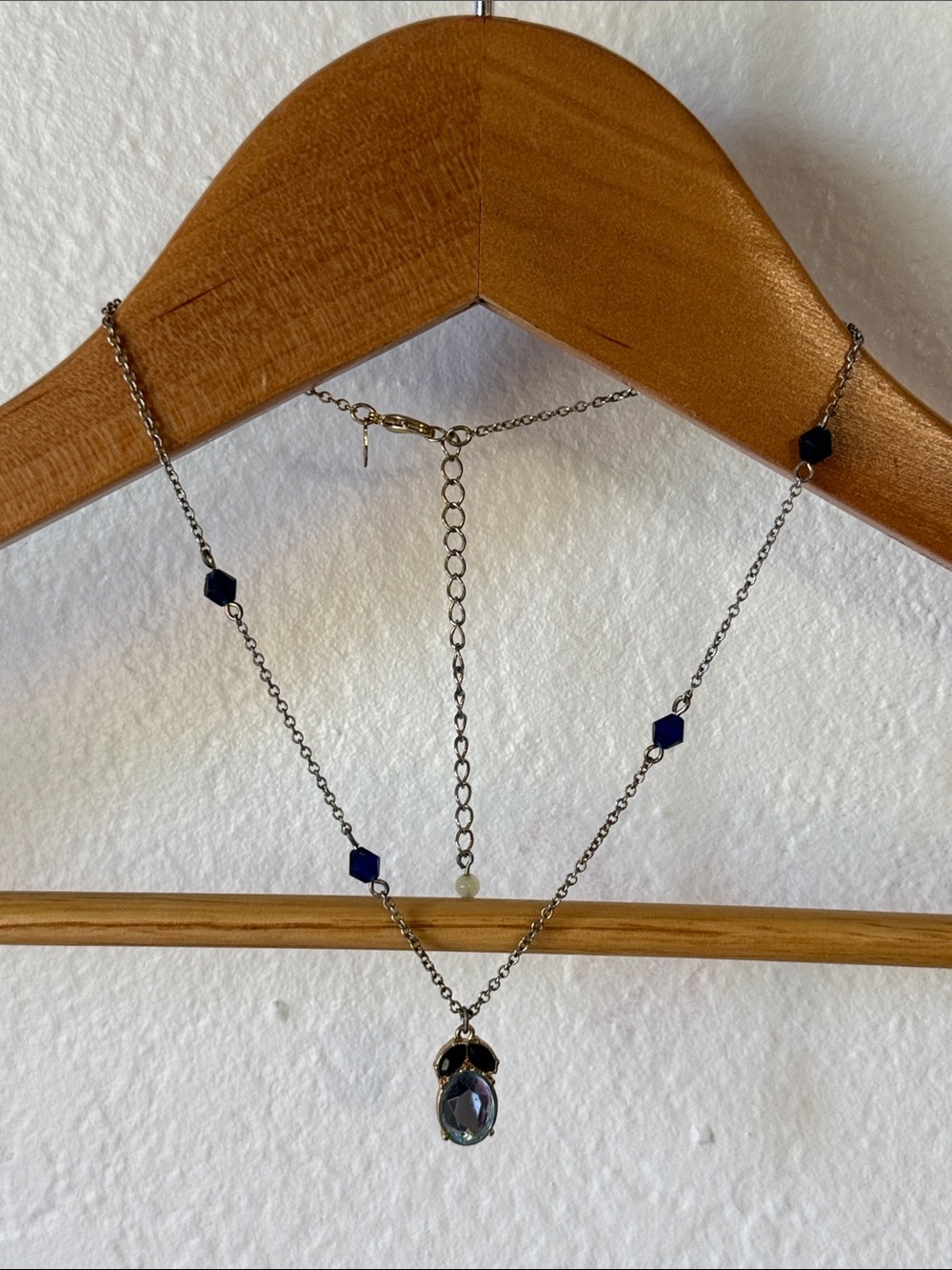 Blue Sparkly Necklace